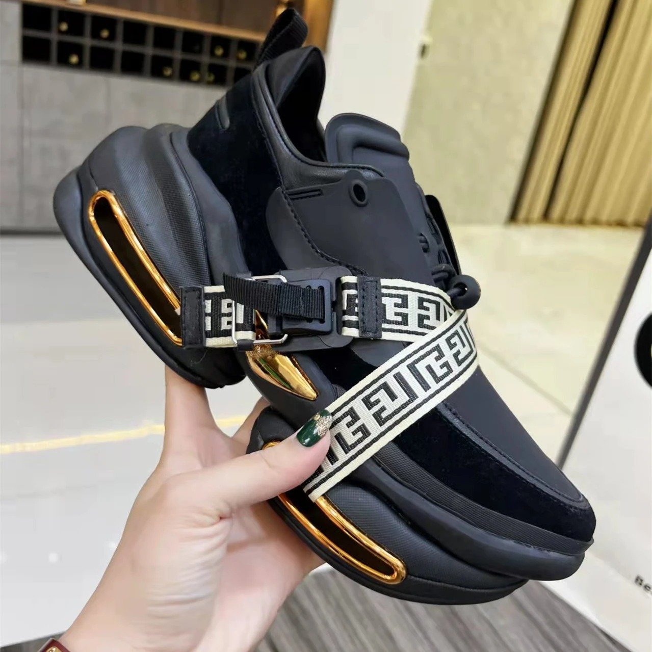 2014 Genuine Leather Prints Sneakers Flat Platform Sports Leisure Flats Designer Safety Shoes Zapatillas Mujer
