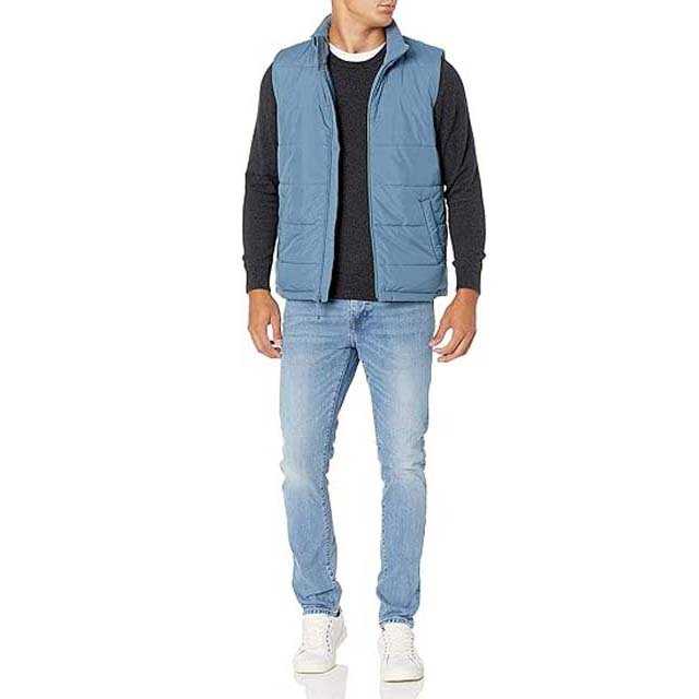 High Street Men's Jackets From Pakistan In Wholesale Price Sleeveless Vest Men's Clothing Puffer Jackets Waterproof Windproof