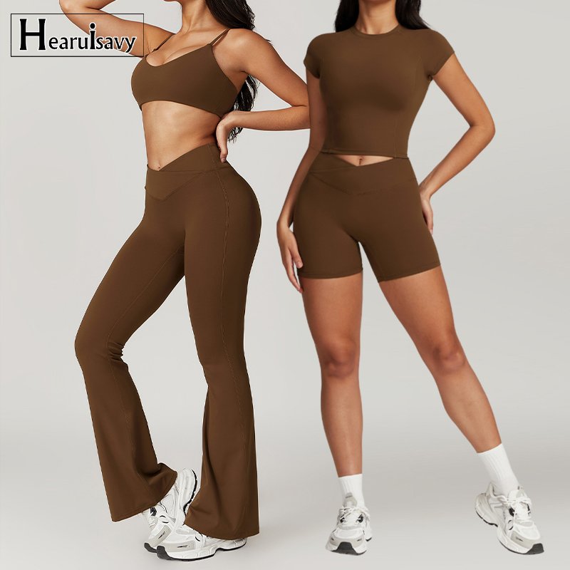 New Custom Logo Activewear Sets For Women Quick Dry Women Yoga Sets Workout Clothing Gym Women Sports Set Fitness