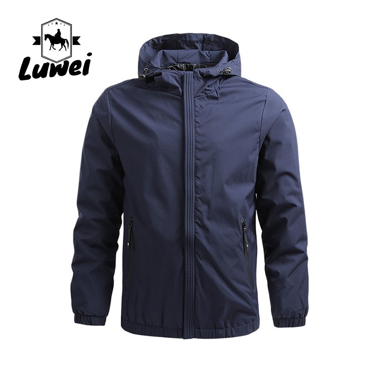 Outerwear Giacca a Vento Utility Stylish Plus Size Coats Thin Clothing Blouson Windbreaker Pullover Hoodie Jacket