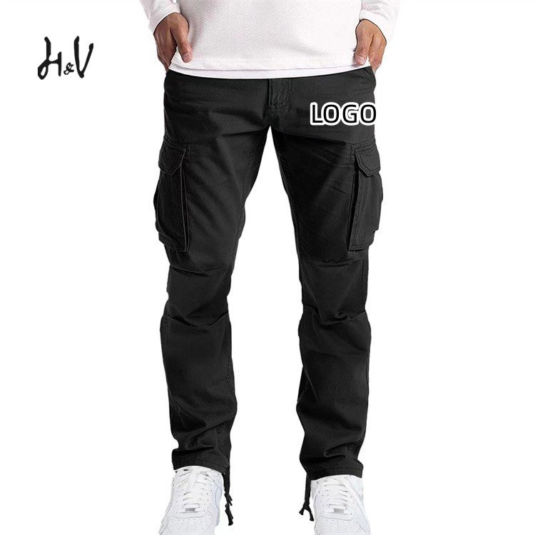 LH Custom Mens Cargo Pants Streetwear Cargo Joggers Men Joggers Trousers Streetwear Tactical Pants For Men Outdoor Pants