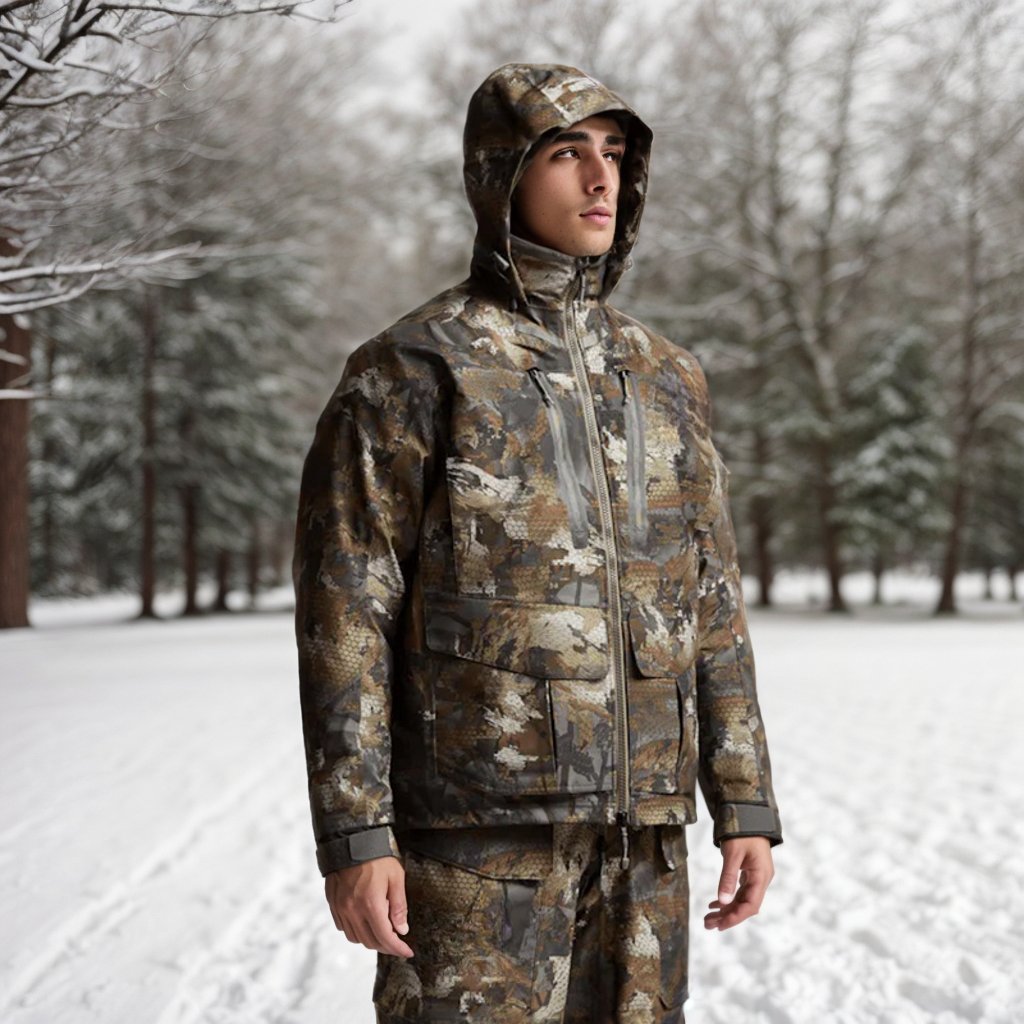 Custom high quality autumn and winter waterproof insulated fishing hunting jacket fishing clothes