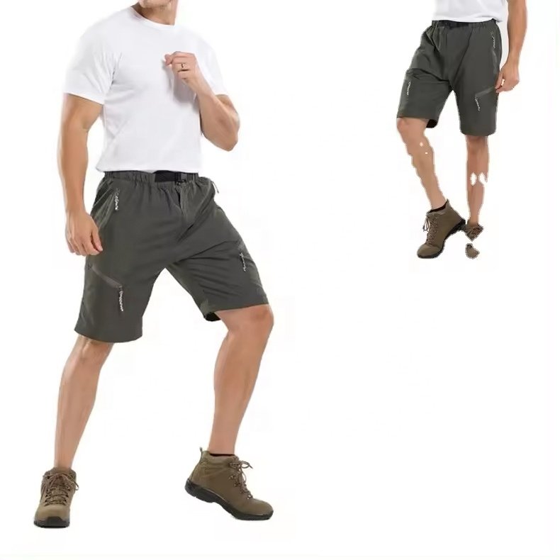 two piece pants set unisex cargo pants outdoor hiking trekking pants clothes