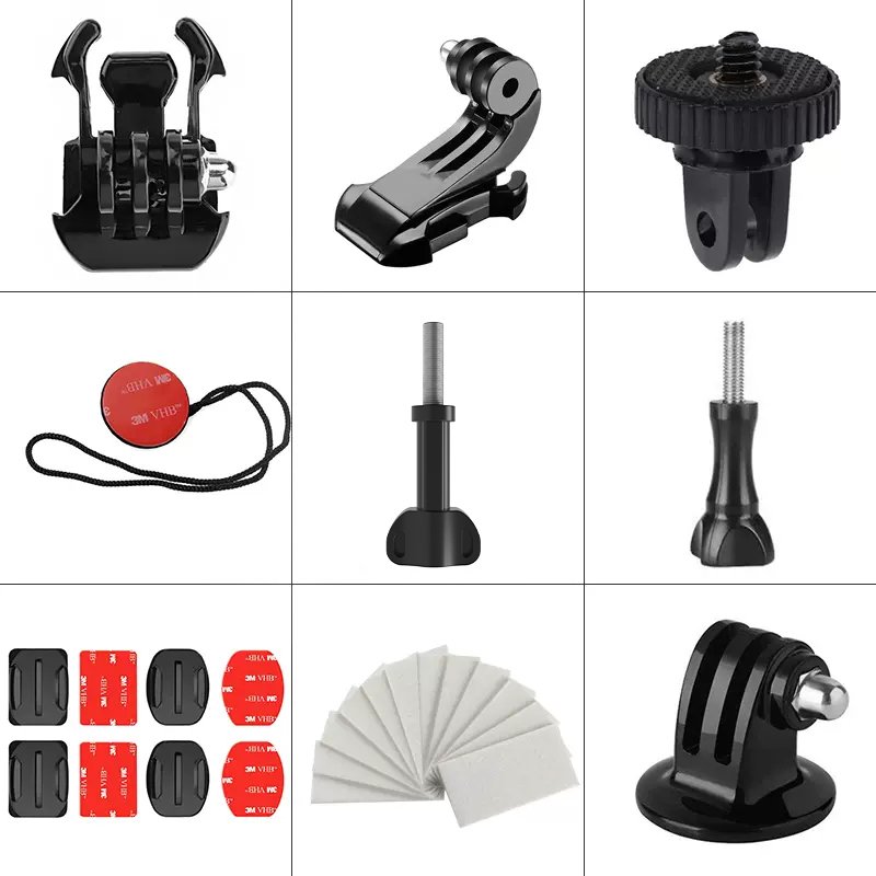 gopro11/10/9/8/7/6/5 sports camera spare osmo action2/3 tripod turn-on 3M glucose under mist-proof arc