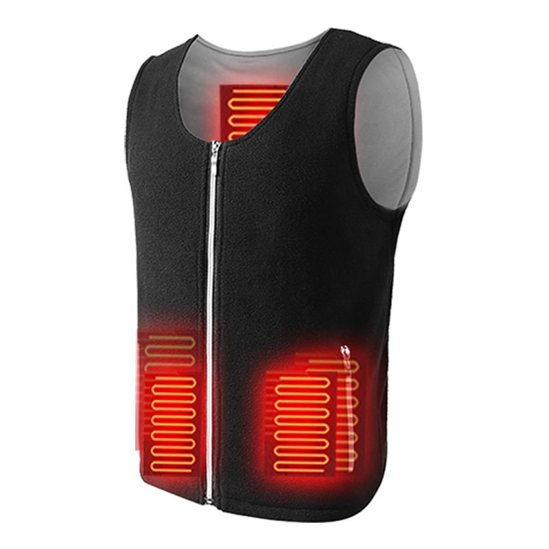 Factory Custom 4 Heating Zone Winter Usb Rechargeable Self Heated Vest for Men Women