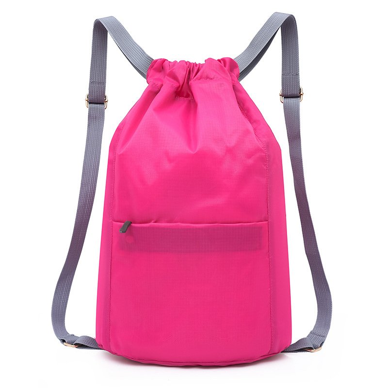 Hot Sale Custom Logo Lightweight Waterproof Travel Draw String Sports Bag Drawstring Backpacks For Gym Swimming
