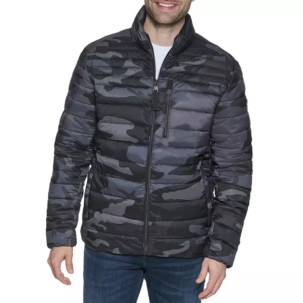 Men Padded Coats Bubble Puffer Jacket With Hood Warm Winter Men Winter Puffer Bubble Jackets For Winter
