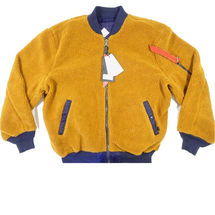 luxury bomber jacket two sided double jacket in single price hot sale OEM 2023 top industry jacket