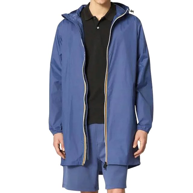 CONMR Custom Long Style Rain Coat Outdoor Hiking Running Waterproof Jacket Packable Lightweight Rain Jacket color available