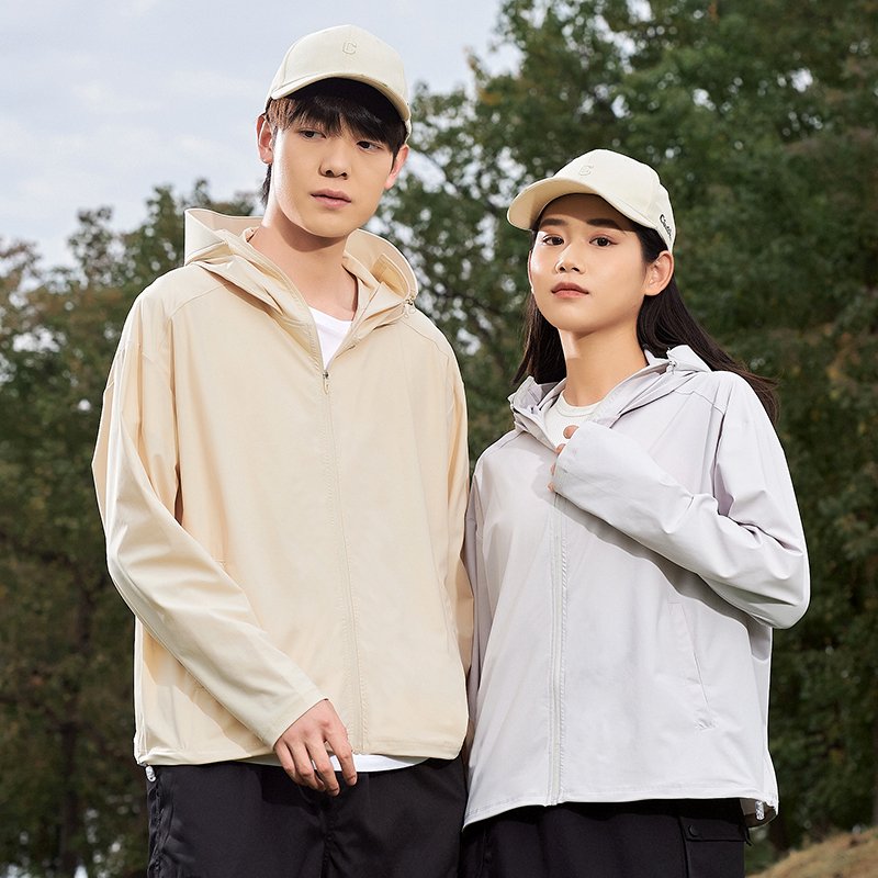 UPF100+ Sun Protection Fishing Long Sleeve Unisex Anti UV SunscreenJacket Rashguard Ice Silk Hoodie Outdoor Jacket