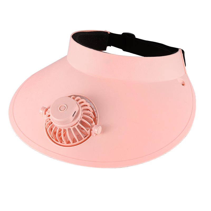 Summer sunshade and sunscreen Electricity rotatable 1pc sun cap outdoor USB Power visor hat fan supplies Three speed wind fans