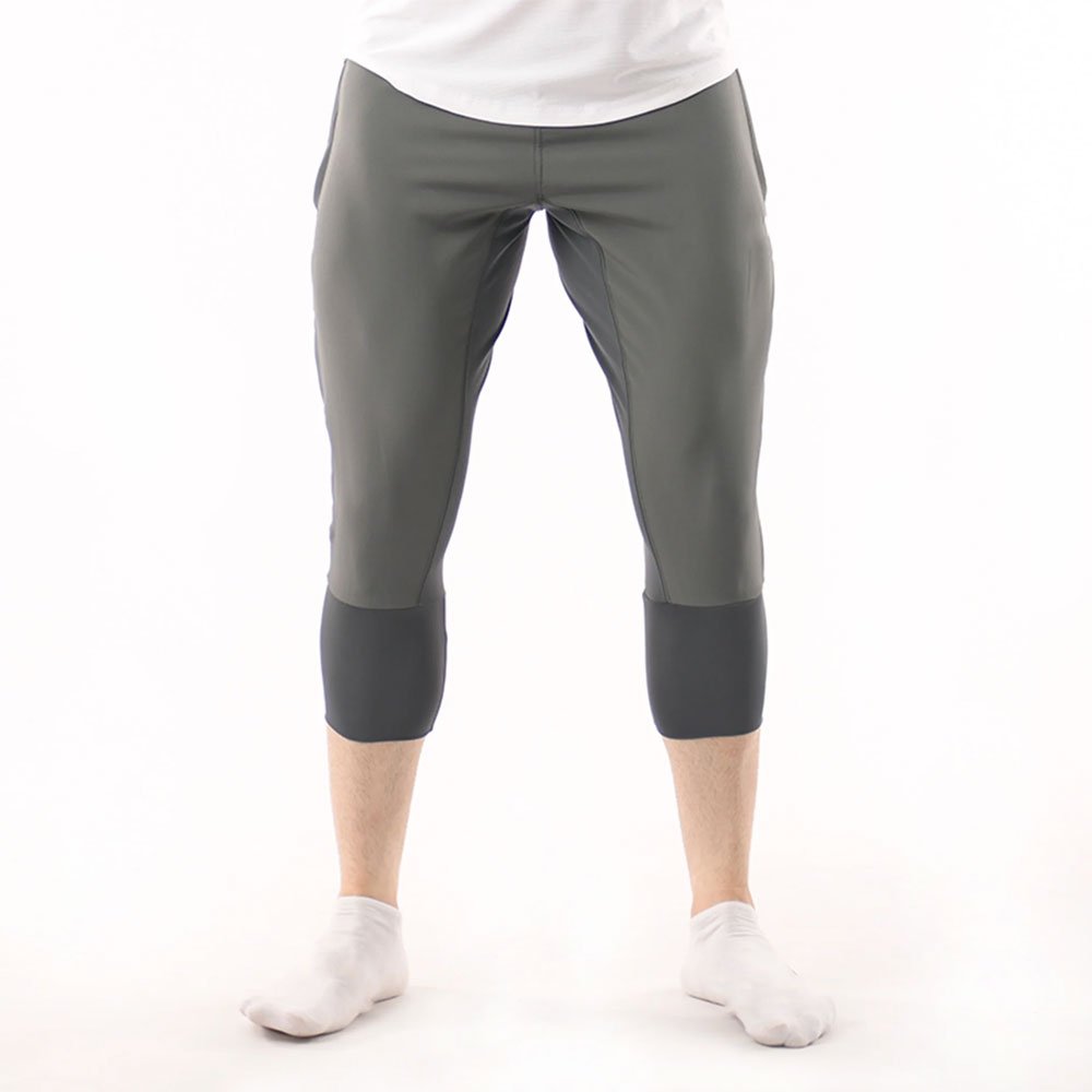 3/4 Training Trouser Pants Micro Polyester Fabric stretch Zipper side Jogger Quick Dry Pants Trousers Running Gym Workout Train