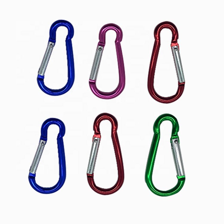 Mountaineering Buckle Aluminium Press Bags Clothing Portable Multifunctional Multi Scene Gourd Shape Buckle clip