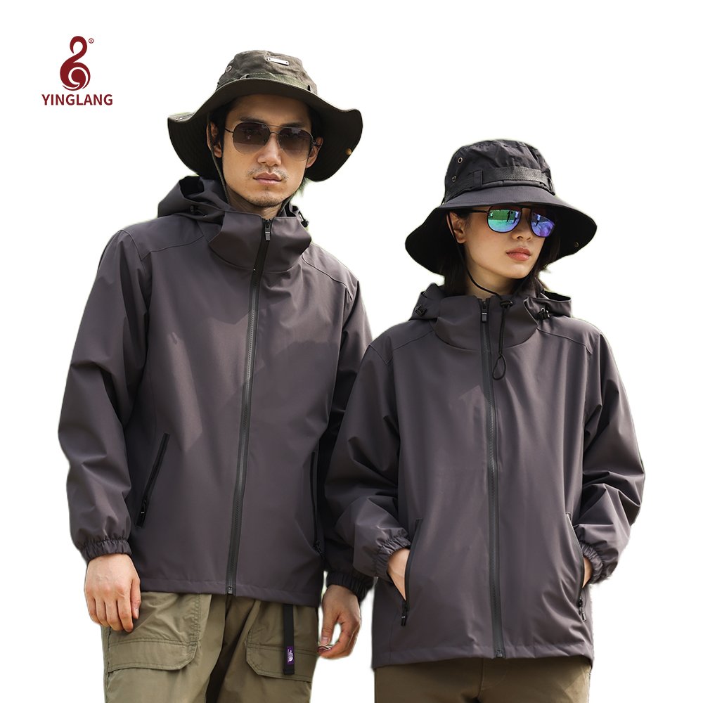 Strong And Comfortable Soft Shell Waterproof And Windproof Outdoor Micro Polyester Fleece Outdoor Jacket Adults Unisex Jacket