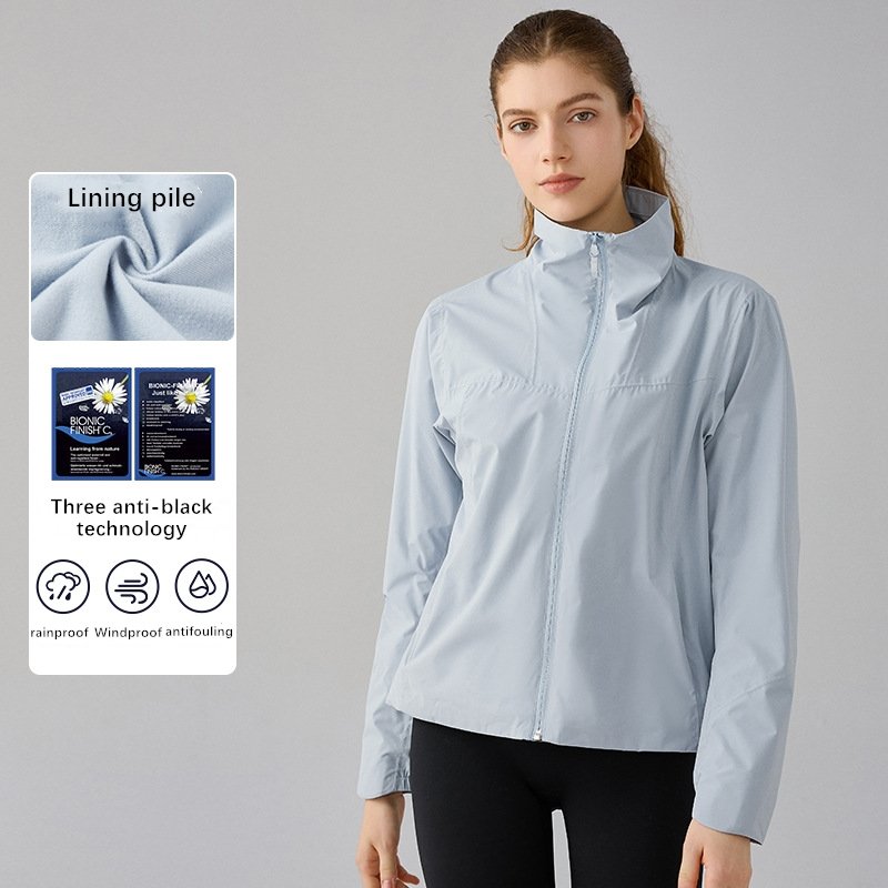 Xsunwing New Mujer Sports Outdoor Women Waterproof Fleece warming interchange Jacket Zip Climbing Coat Jacket Windbreaker WDQ010