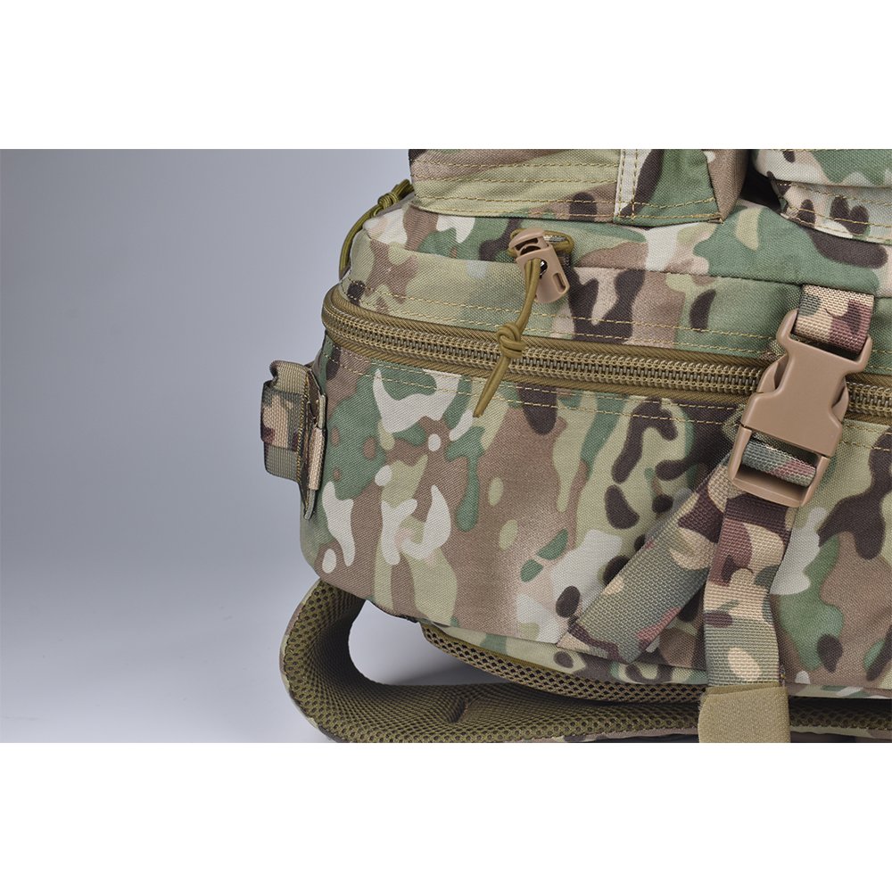 Polyester Tactical Backpack 3 Day Assault Hiking Fishing Hunting Black With Sport Feature