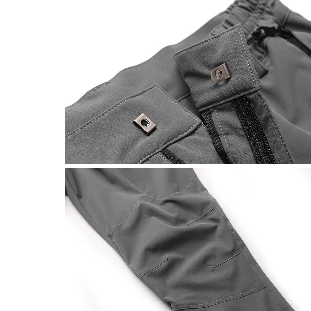 Custom Summer Quick Dry Hiking Pants Men Stretch Waterproof Tactical Zipper Pockets Trousers Lightweight Fishing Cargo Pants