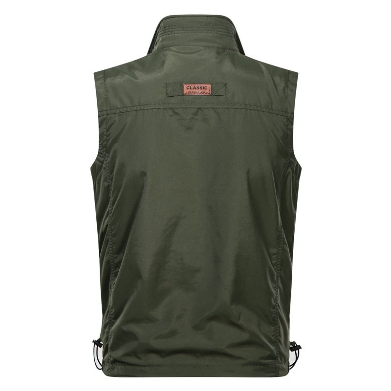 OEM Custom Design Hiking Rain Camping Fishing Male Clothing Breathable Jackets Men Outdoor Windproof Jacket Vest