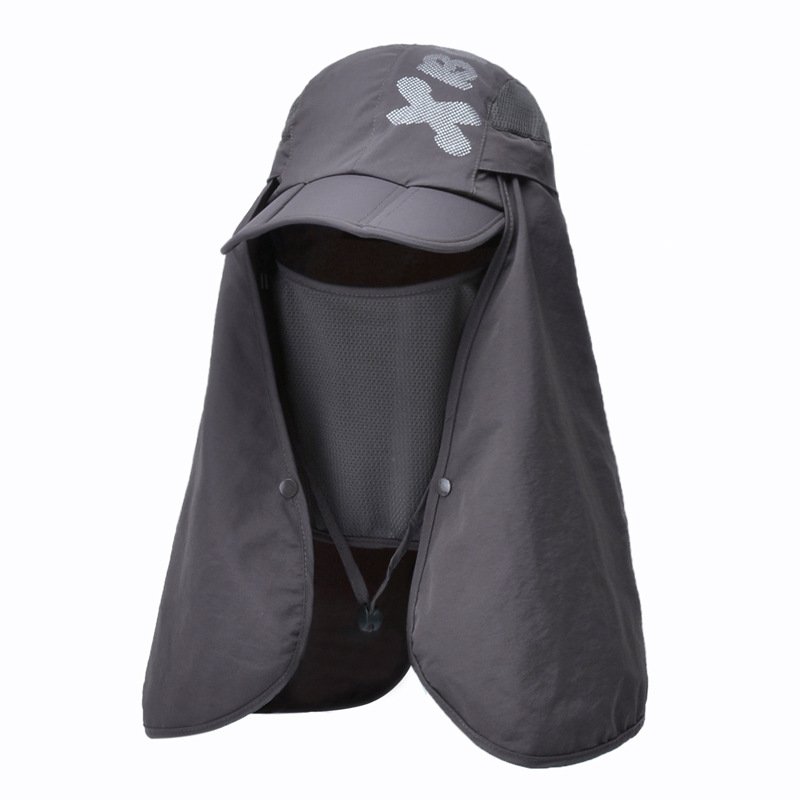Folding Sun Cap UV Protection Cycling Face Worker Fishing Hiking Hiking Travel Farmer Tea Mask Neck Flap Gardening Camping Hats