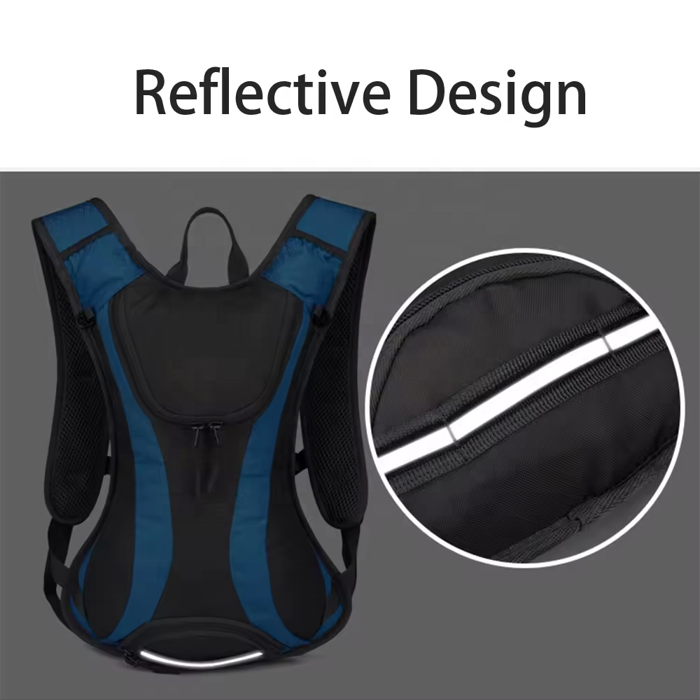 Hydration Pack Ultra Lightweight Water Backpack Includes Bpa Free Bladder For Running Hiking Riding Camping Cycling