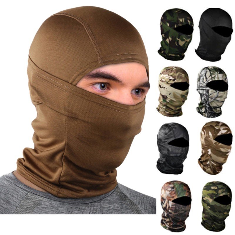 3d Mask Bandana Mens Balaclava Neck Gaiter Face Hiking Headband Ski Scarf