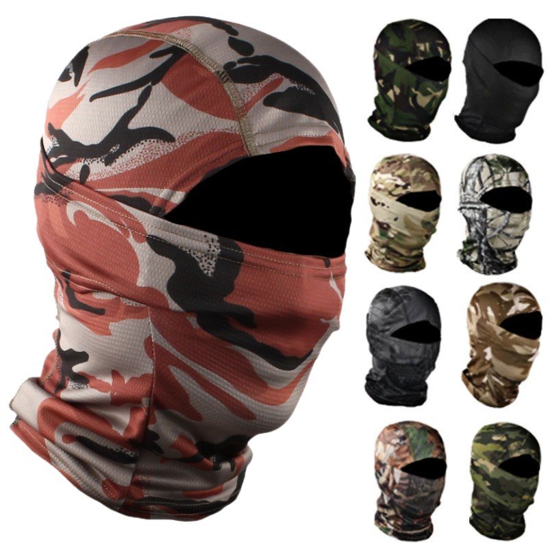 3d Mask Bandana Mens Balaclava Neck Gaiter Face Hiking Headband Ski Scarf