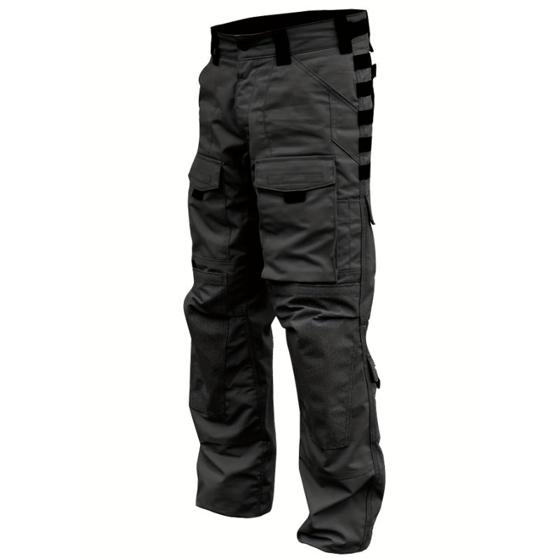 High Quality Custom New Design ODM OEM Multi Pocket Men's Tactical Pants Loose Casual Outdoor Pants Mens Cargo Pants For Hiking