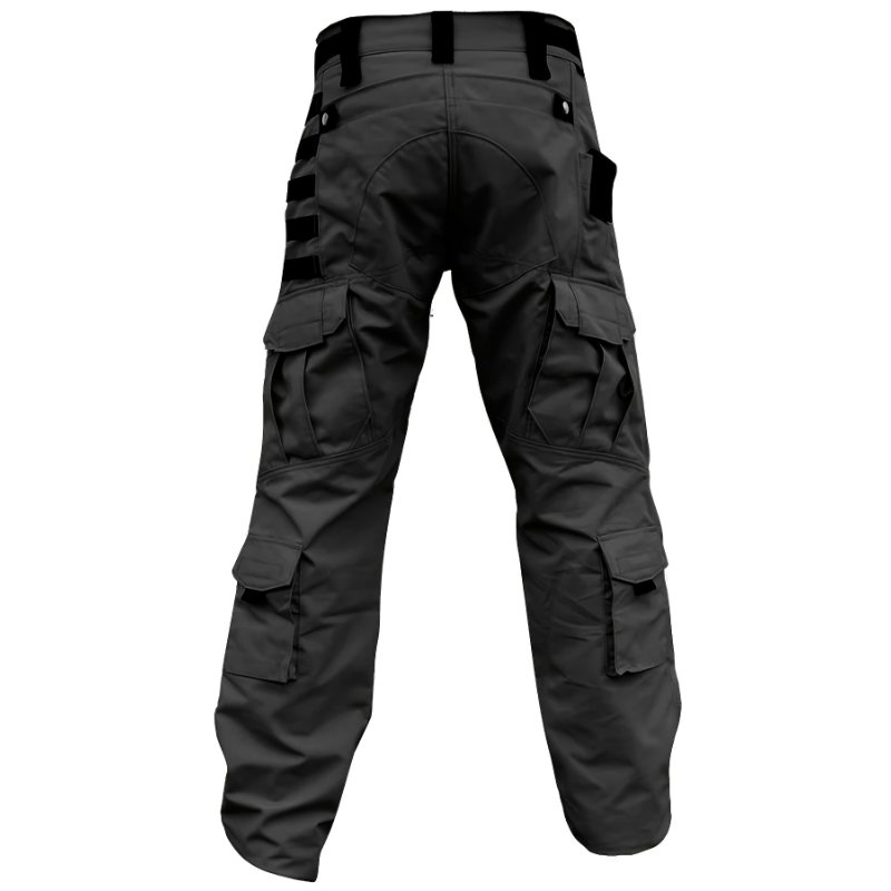 High Quality Custom New Design ODM OEM Multi Pocket Men's Tactical Pants Loose Casual Outdoor Pants Mens Cargo Pants For Hiking