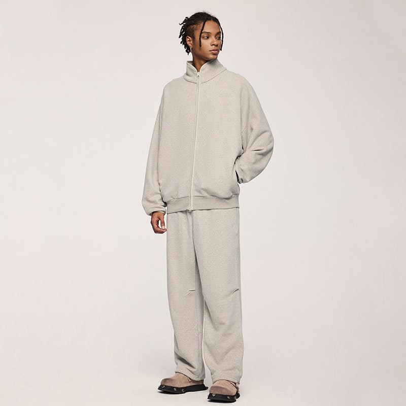 Designer Casual Men clothing Custom Zip Up Hoodie And Sweatpants High Quality Men's Wear Cotton Tracksuit Hoodie Set For Men