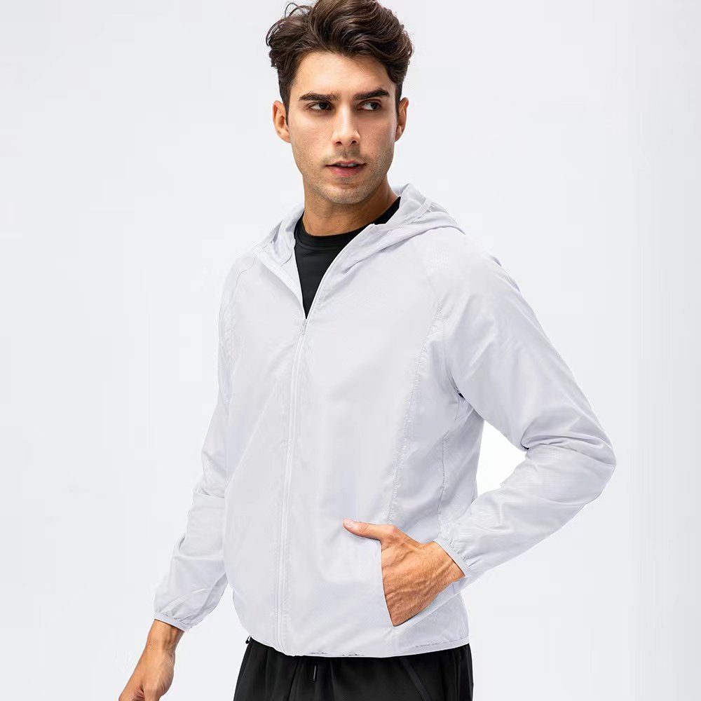 Wholesale Outdoor Lightweight Hiking Camping Soft Windbreaker Reflective Waterproof Windproof Running Jacket