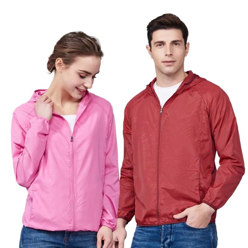 Wholesale Outdoor Lightweight Hiking Camping Soft Windbreaker Reflective Waterproof Windproof Running Jacket
