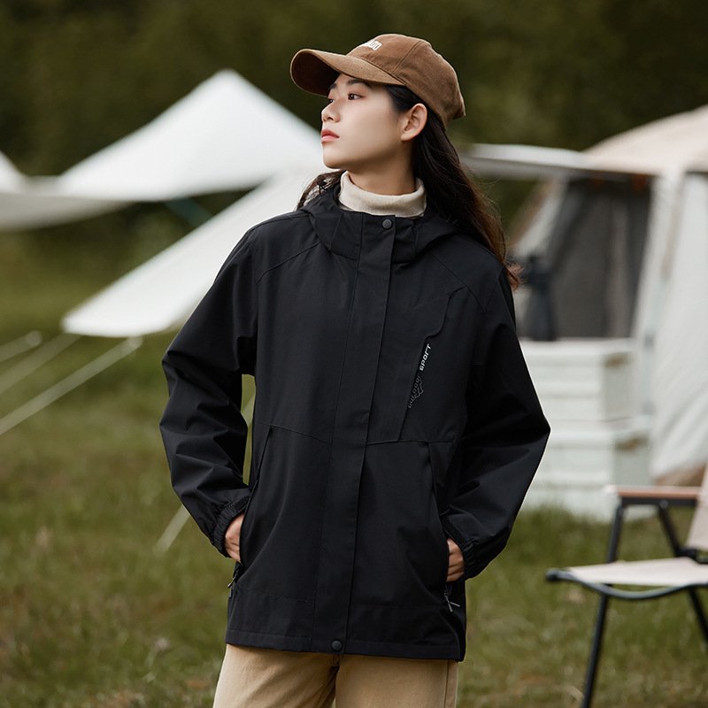 Outdoor Mountain Waterproof Single-Layer Jacket - Your Reliable Companion for Adventurous Hikes.