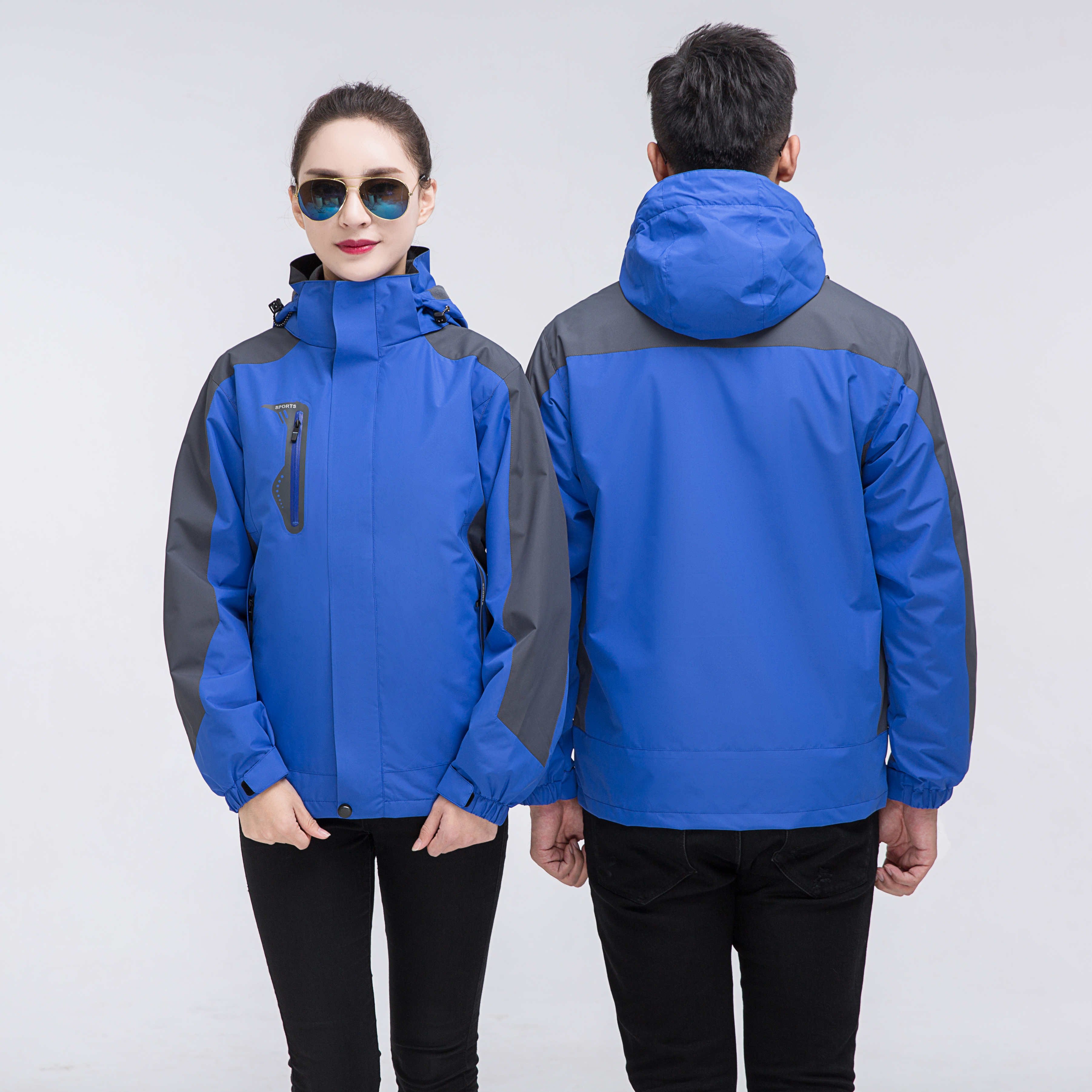 High Quality Hot Selling Winter men outdoor windproof mountaineering clothes hiking wear suit