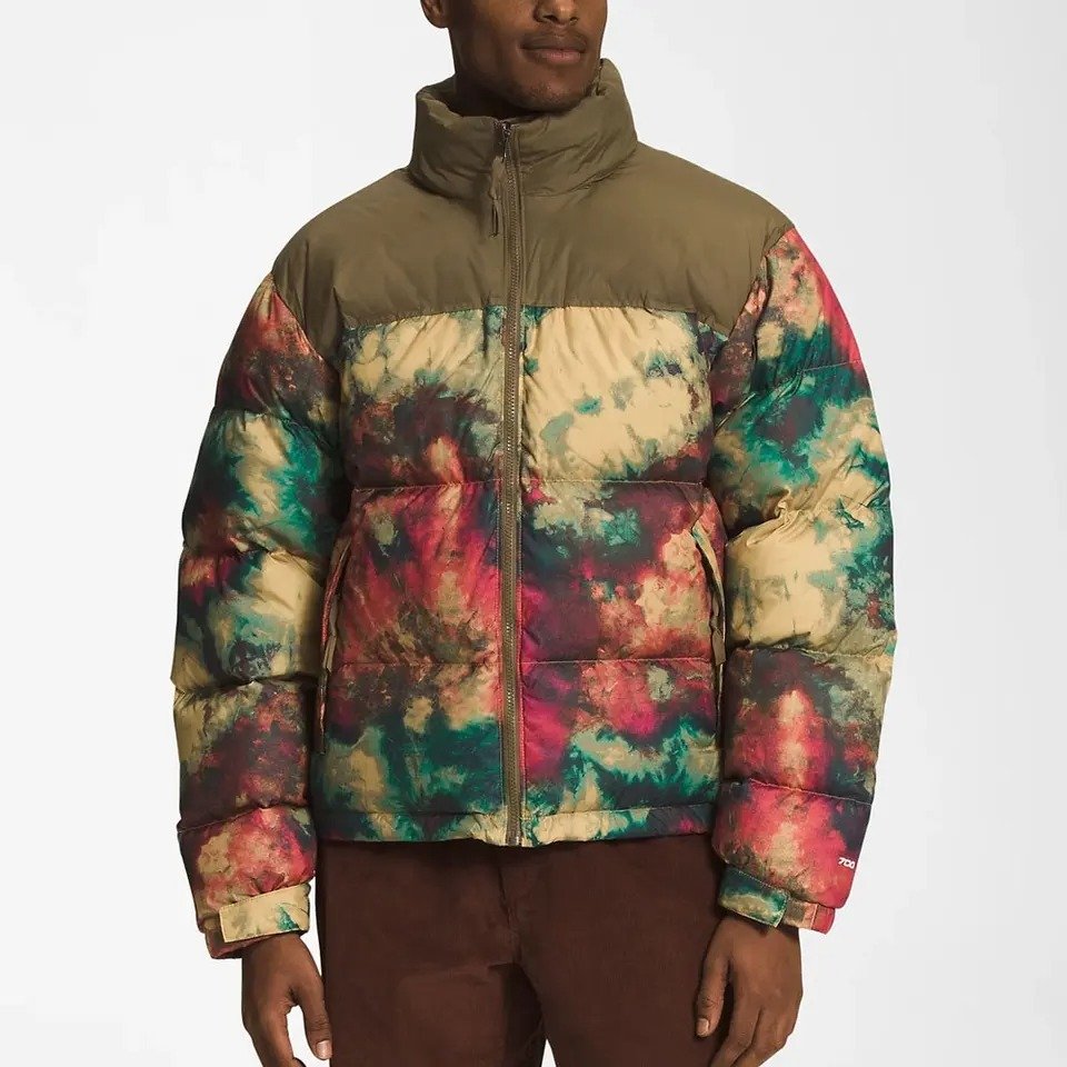 Best Quality Printed Puffer Jacket With Hooded Camo Designer Logo OEM Custom Men Puffer Jacket SJS-MJ-36