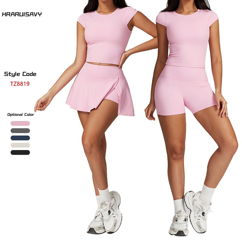 Custom Tight Women Yoga Set Quick Dry Gym Fitness Set High Waist Hip Lifting Running Workout Sets For Women