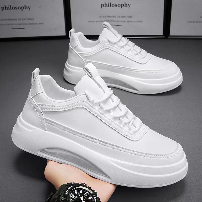 Men 2024 new fashion design platform sports shoes to increase comfortable air cushion sports casual shoes for men