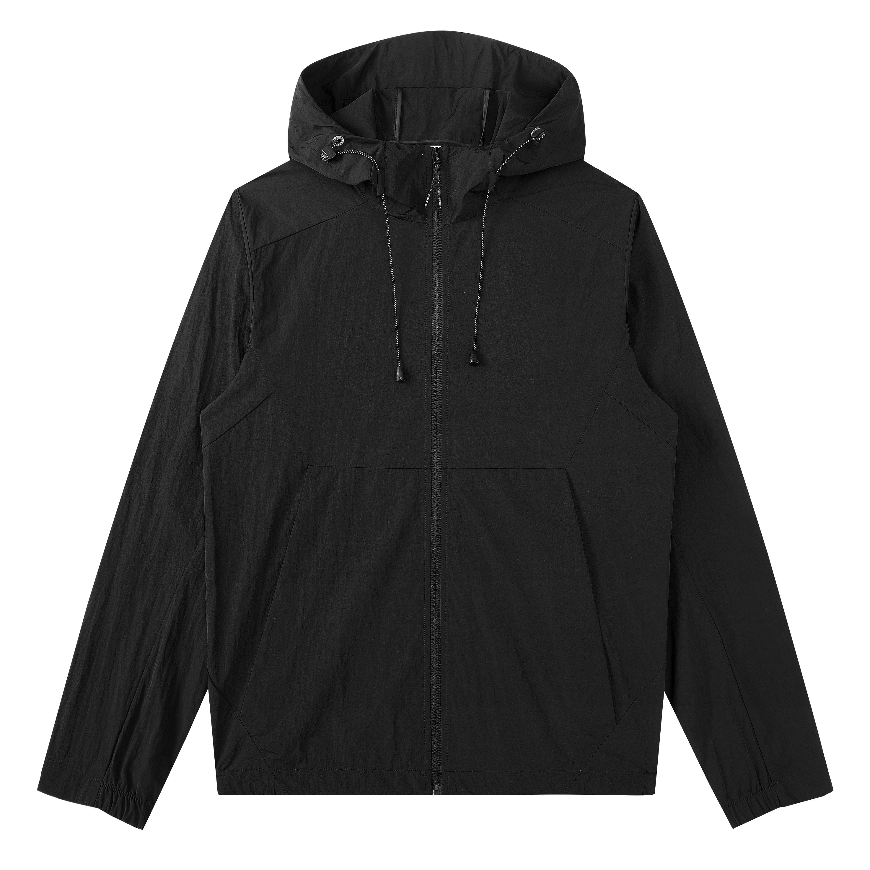 Summer Waterproof Lightweight Full Zip Running Workout Unisex Windbreaker Jacket Sun Protection UPF50 Clothing For Men And Women