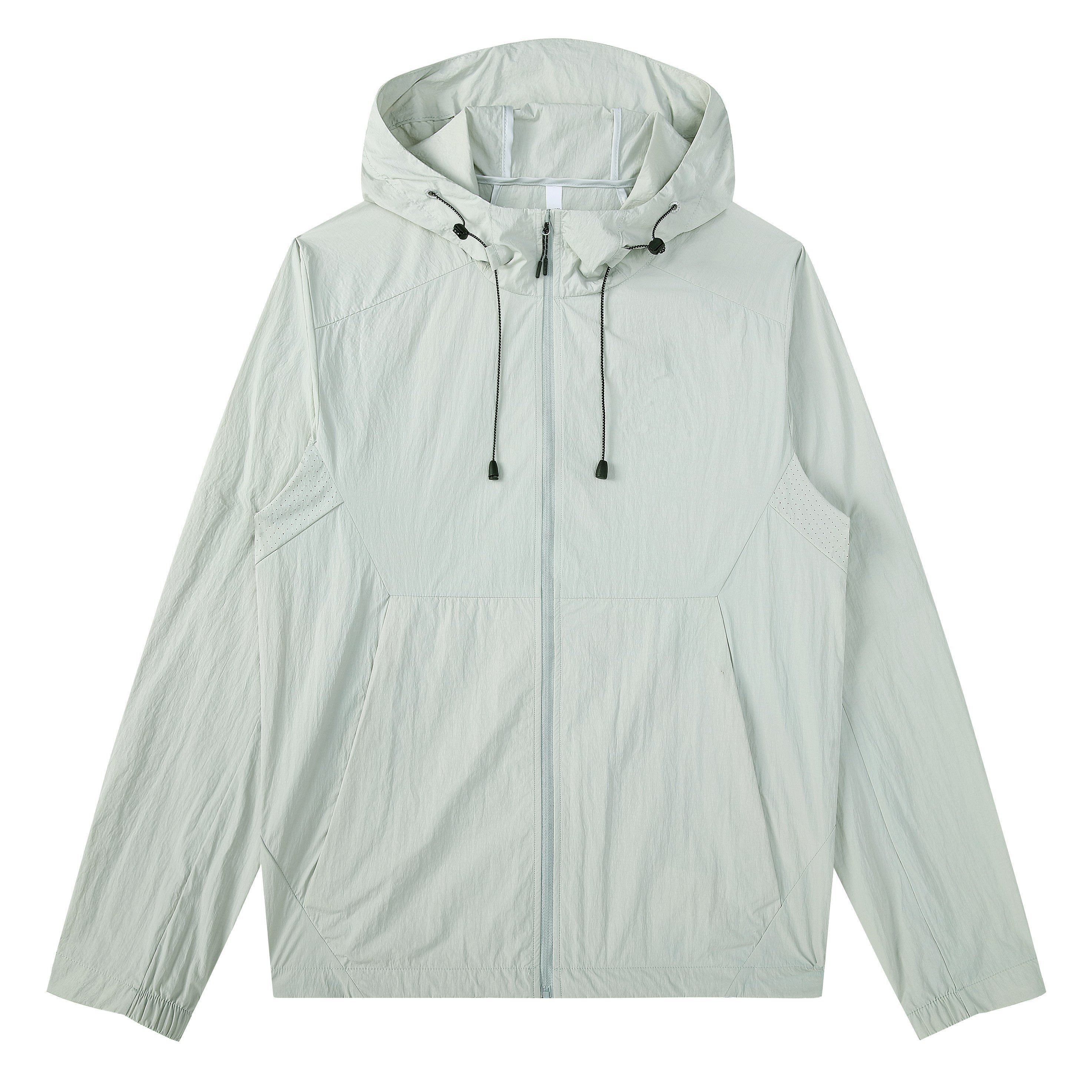 Summer Waterproof Lightweight Full Zip Running Workout Unisex Windbreaker Jacket Sun Protection UPF50 Clothing For Men And Women