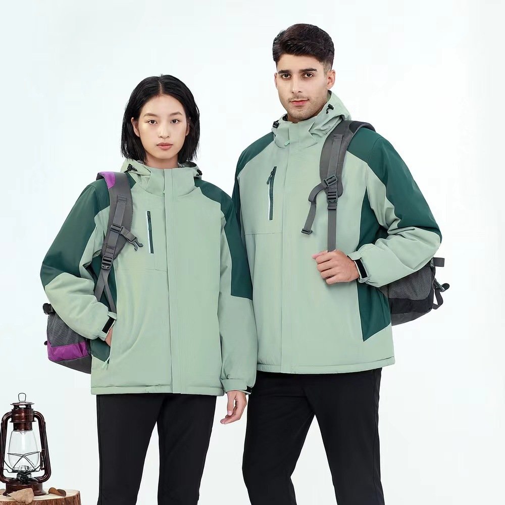 All-In-One Cotton Lining Heattech Jacket Men Women New Arrival Winter Work Clothes Windproof Waterproof Hiking Clothing XL Size