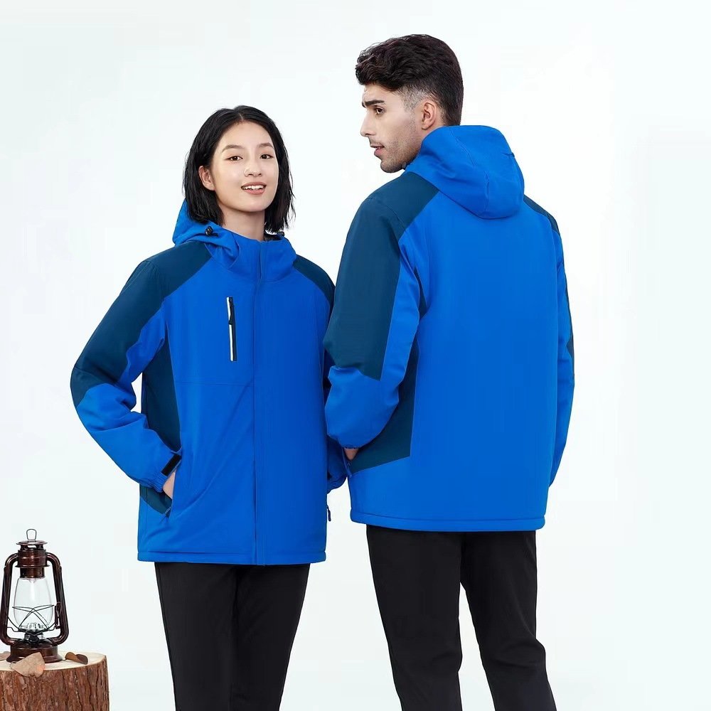 All-In-One Cotton Lining Heattech Jacket Men Women New Arrival Winter Work Clothes Windproof Waterproof Hiking Clothing XL Size