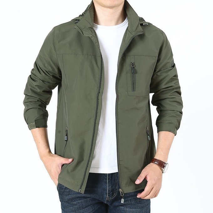 Custom Waterproof Breathable Jacket Hiking Hooded Outdoor Light Shell Outer SoftShell Jacket