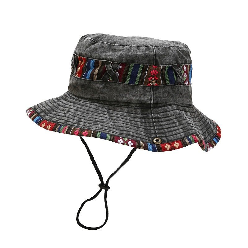 New Wash Old Fisherman Hat Big Head Around Spring and Summer Outdoor Mountaineering Fishing Hat