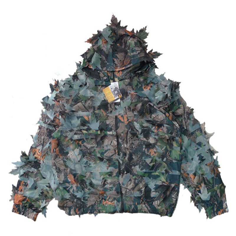 Outdoor Biomimetic Camouflage Clothing Photography Birdwatching Hunt Clothes CS Game Camo Waterfowl Hunting Suits Geely Suit Set