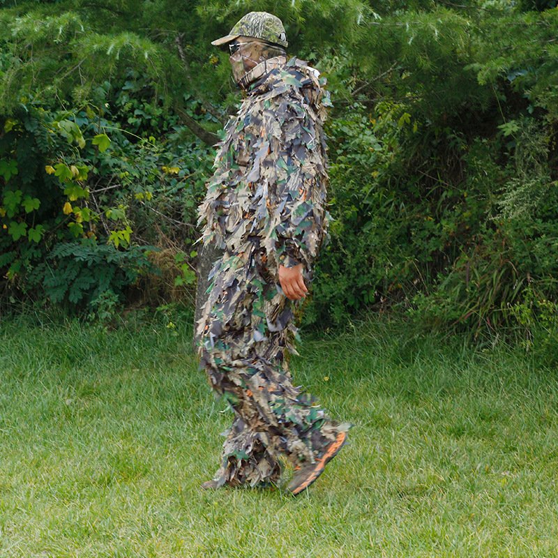 Outdoor Biomimetic Camouflage Clothing Photography Birdwatching Hunt Clothes CS Game Camo Waterfowl Hunting Suits Geely Suit Set