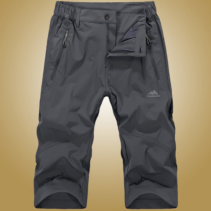 Outdoor Hiking capri para hombre summer casual ropa masculina quick dry mens summer pants nylon shorts