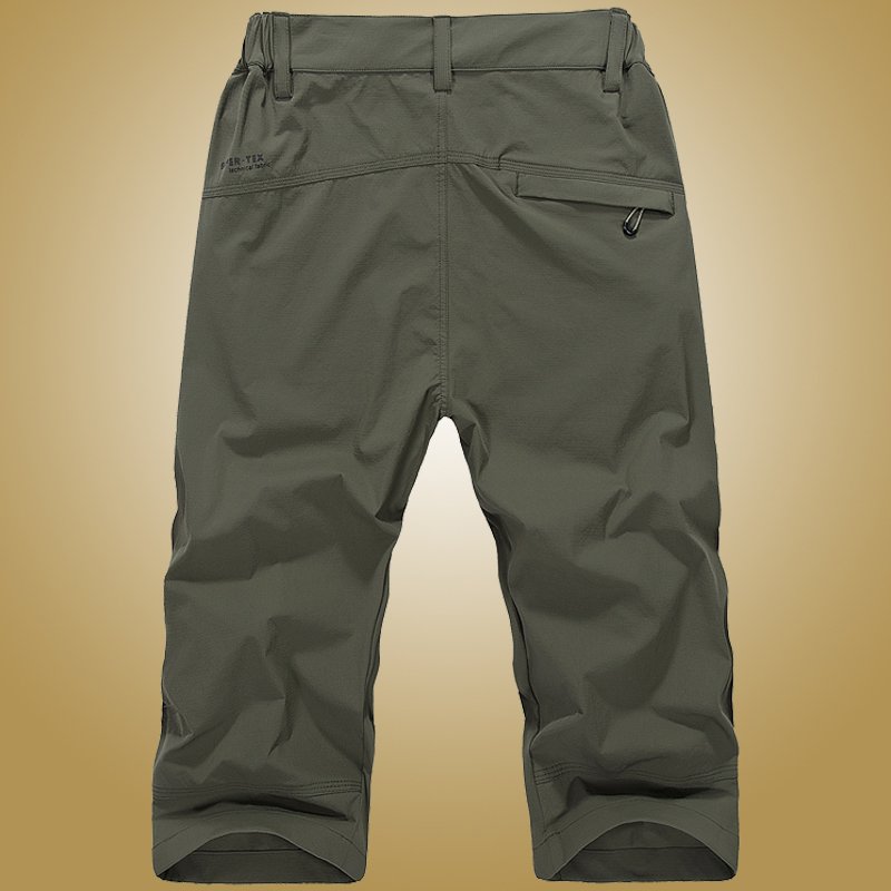 Outdoor Hiking capri para hombre summer casual ropa masculina quick dry mens summer pants nylon shorts