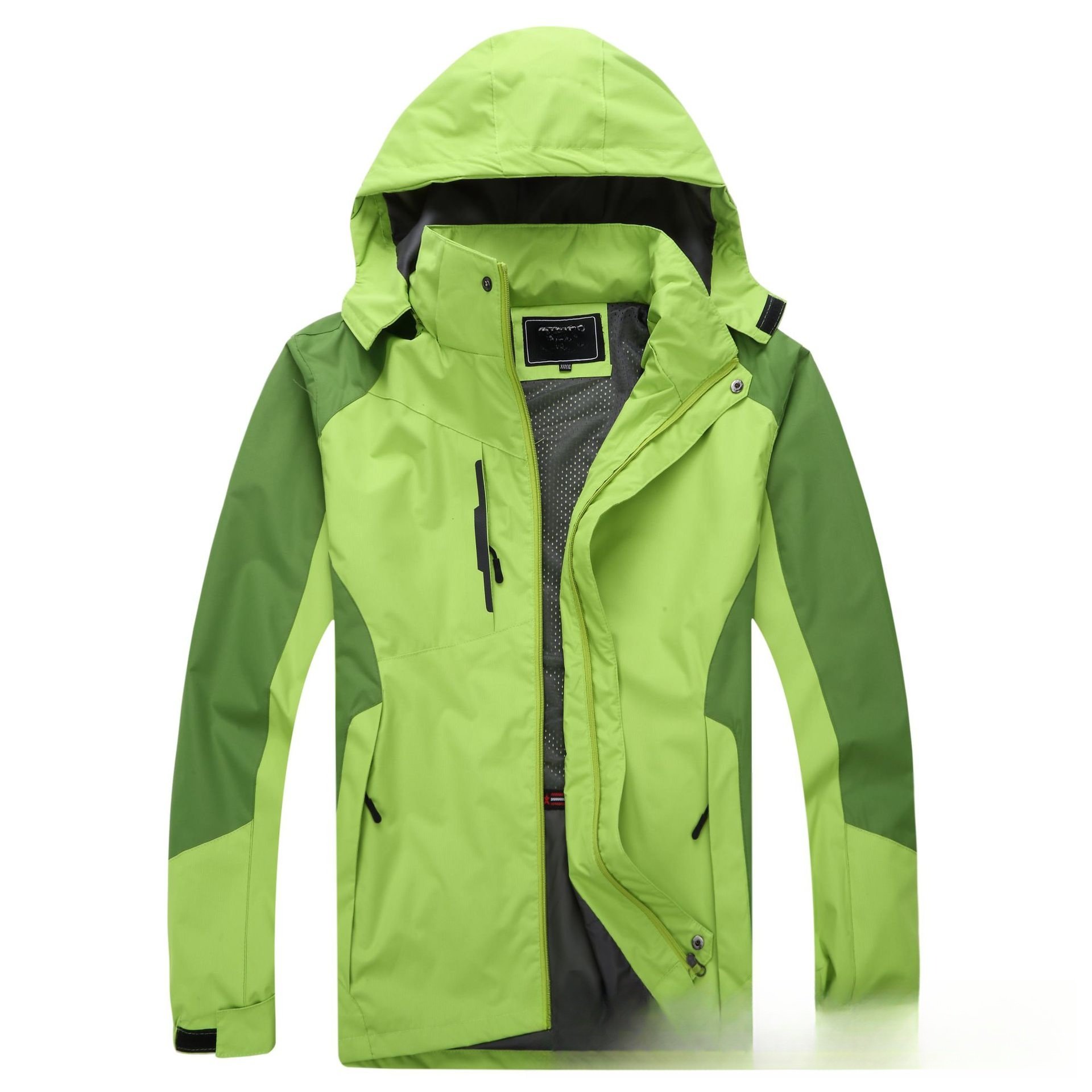 Custom Men's Outdoor Jacket Autumn Winter Waterproof Windproof Breathable Single-Layer Assault Clothing Logo Embroidery