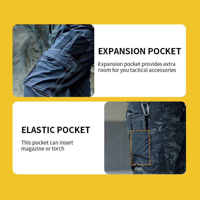 SIVI Waterproof Work Pants Cargo Pantalon Homme Tactical Clothing Hiking Outdoor Hunting Combat Trousers For Men