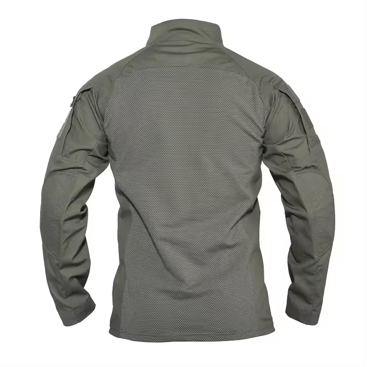 Spring and Summer Outdoor Tactical Long Sleeve Hiking Fishing Moisture Wicking Casual Shirt