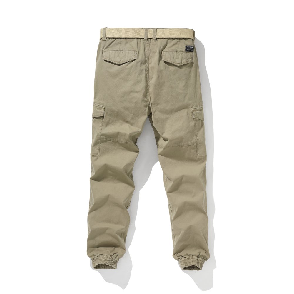 Men's Durable Cargo Pants, Men's Tactical Pants With Multi Pockets For Outdoor Hiking Camping